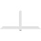Ekena Millwork Eugene Architectural Grade PVC Gable Bracket, 72"W x 33"H x 4"D x 4"F, 11/12 Pitch GBP072X33X0404EUG00 - alternate 3